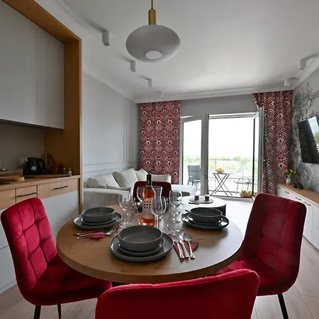 W Stylu Feng Shui Na 10 Pietrze Z Widokiem, Bezplatny Parking, Nowy Budynek, Dostep Na Kod Lejlighed Łódź