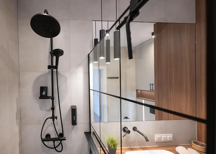 W Stylu Feng Shui Na 10 Pietrze Z Widokiem, Bezplatny Parking, Nowy Budynek, Dostep Na Kod Apartamento