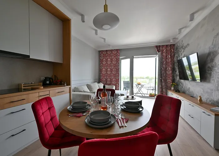 W Stylu Feng Shui Na 10 Pietrze Z Widokiem, Bezplatny Parking, Nowy Budynek, Dostep Na Kod Lägenhet Łódź